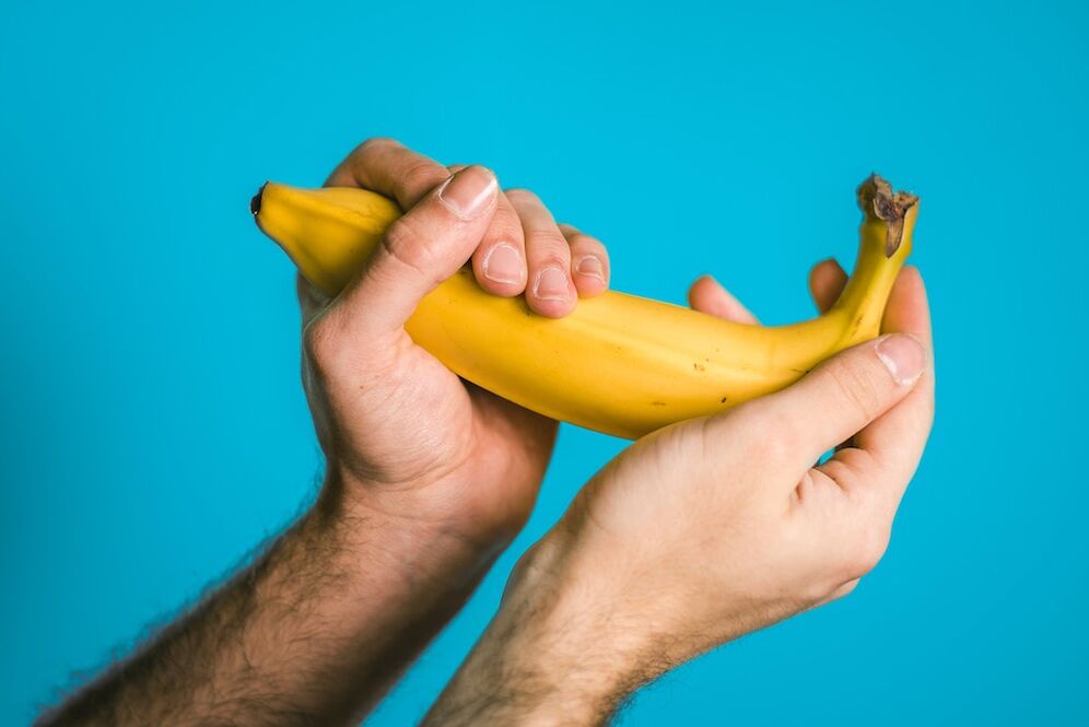 Take bananas as an example, exercise to increase penis